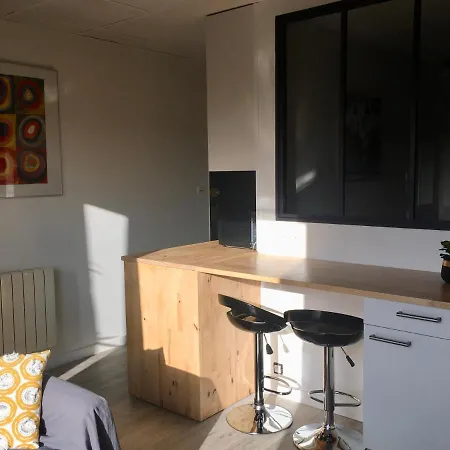 Apartment T1 Bis Hyper Centre, Jolie Vue Balcon, Commerce, Bus A 50 M, Parking *
