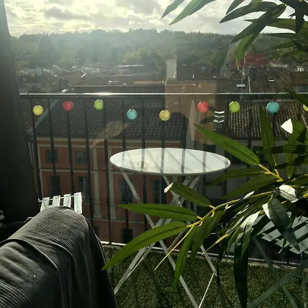 T1 Bis Hyper Centre, Jolie Vue Balcon, Commerce, Bus A 50 M, Parking Apartment Castanet-Tolosan