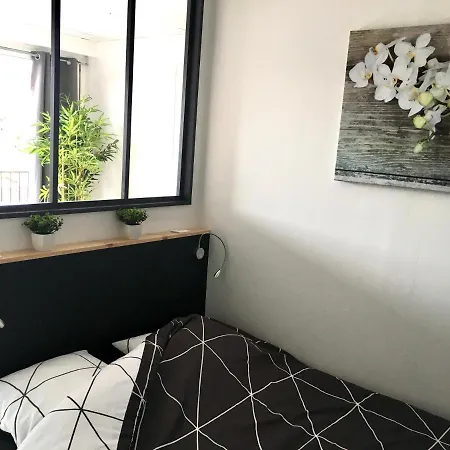 Apartment T1 Bis Hyper Centre, Jolie Vue Balcon, Commerce, Bus A 50 M, Parking *